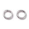 Non-Tarnish 304 Stainless Steel Open Jump Rings X-STAS-C040-01H-P-3