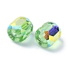 AB Color Plated Glass Beads GLAA-F108-12B-09-2