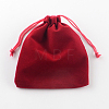 Rectangle Velvet Pouches X-TP-R002-7x9-M-3