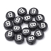 Opaque Acrylic Beads SACR-N002-02B-2
