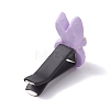 Rabbit with Bowknot Resin Car Air Vent Clips JEWB-BR00147-01-3