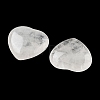 Heart Natural Quartz Crystal Palm Stones G-C134-06A-16-2