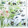 8 Sheets 8 Styles PVC Waterproof Wall Stickers DIY-WH0345-072-5