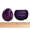 Dyed & Heated Natural Agate Slice Cabochons GG-CBAAF67-01C-3