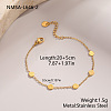 Ocean 304 Stainless Steel Link Chain Anklets WG96EF4-02-1