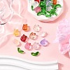 40Pcs 2 Styles Transparent Glass Beads GLAA-FP0001-26-1