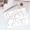 Plastic Drawing Painting Stencils Templates DIY-WH0396-0030-3