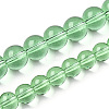 Transparent Glass Beads Strands GLAA-T032-T8mm-17-2