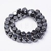 Non-magnetic Synthetic Hematite Beads Strands G-F396-19-10x10mm-2