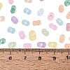 FGB Frosted Transparent Glass Seed Beads SEED-N013-06A-4