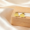 304 Stainless Steel Stud Earrings WGC3500-07-1