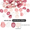 Polyester Artificial Rose Flower Petals AJEW-WH20067-107F-2