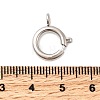Brass Spring Ring Clasps KK-D407-20P-D-3