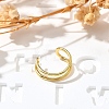 925 Sterling Silver Cuff Earrings for Women EJEW-F360-01A-G-3