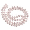 Transparent Glass Beads Strands GLAA-P076-01A-05-2