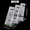 Transparent Acrylic Watch Display Stands ODIS-WH0029-11A-2