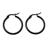 201 Stainless Steel Hoop Earrings SA-CBA4A0D-16EB-A-4