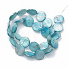 Natural Freshwater Shell Beads Strands X-SHEL-N020-2-02C-2