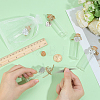 5Pcs Column Glass Bottles for Pet Pur Keepsake AJEW-FG00020-3
