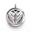 316 Surgical Stainless Steel Diffuser Locket Pendants STAS-H342-66P-1