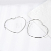 Tarnish Resistant 201 Stainless Steel Hoop Earrings EJEW-A052-09C-1