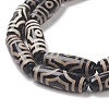 Tibetan Style dZi Beads Strands TDZI-G012-33-3