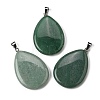 Natural Green Aventurine Pendants G-F820-14P-13-1