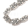 Rectangle Tibetan Style Alloy Beads Strands TIBEB-O007-51-NR-1