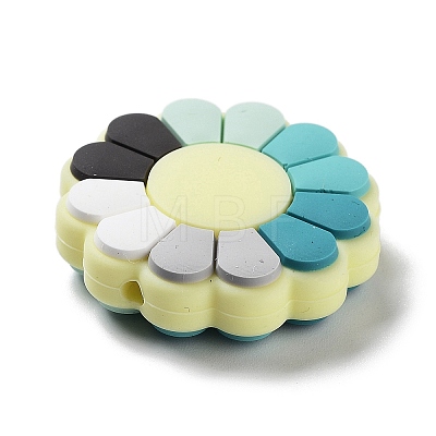 Flower Silicone Beads SIL-R014-01B-1