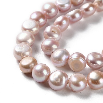 Natural Cultured Freshwater Pearl Beads Strands PEAR-E018-93-1