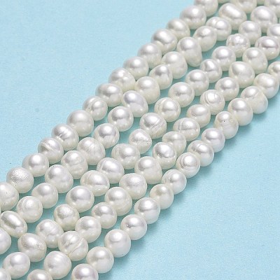 Natural Cultured Freshwater Pearl Beads Strands PEAR-F018-15-1