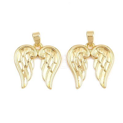 Brass Pendants KK-E800-13G-1