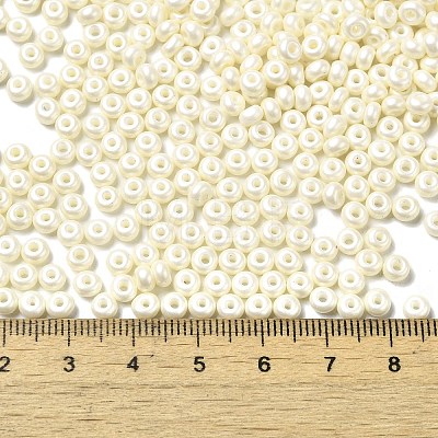 Baking Paint Luster Glass Seed Beads X-SEED-B001-04A-11-1