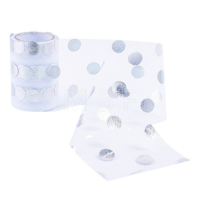Glitter Sequin Deco Mesh Ribbons OCOR-TADJ0001-10B-1