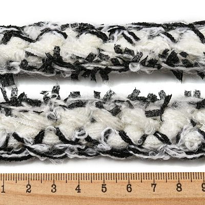 Two Tone Polyester Crochet Lace Trim OCOR-Q058-28-1