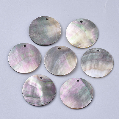 Black Lip Shell Pendants LS-SSHEL-S251-36D-1