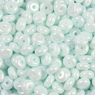 Opaque Colours Luster Glass Seed Beads SEED-P008-01C-04-1