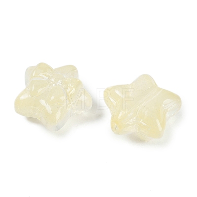 Transparent Spray Paint Glass Beads X1-GLAA-H035-02D-1