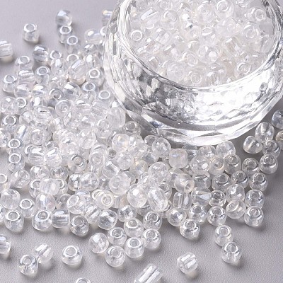 6/0 Glass Seed Beads SEED-A006-4mm-101-1