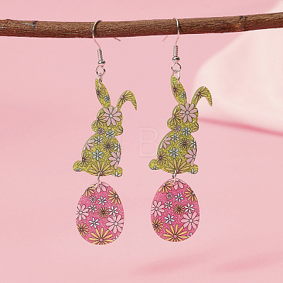 Easter Acrylic Dangle Earrings FS-WG6CF42-02-1