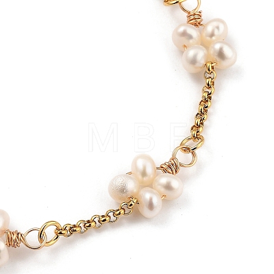 Beaded Bracelets & Necklaces Jewelry Sets SJEW-JS01112-1