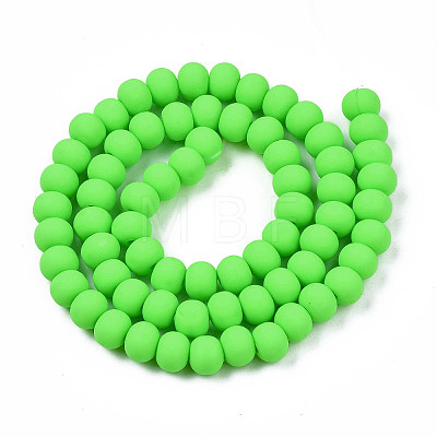 Handmade Polymer Clay Beads Strands X-CLAY-N008-053-07-1