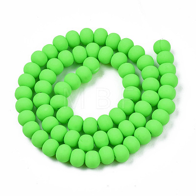 Handmade Polymer Clay Beads Strands X-CLAY-N008-053-07-1