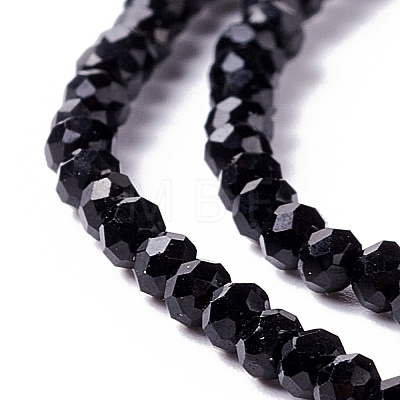 Transparent Glass Beads Strands GLAA-C019-01A-04-1
