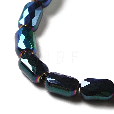 Electroplate Glass Beads Strands X-EGLA-F150-FP02-1