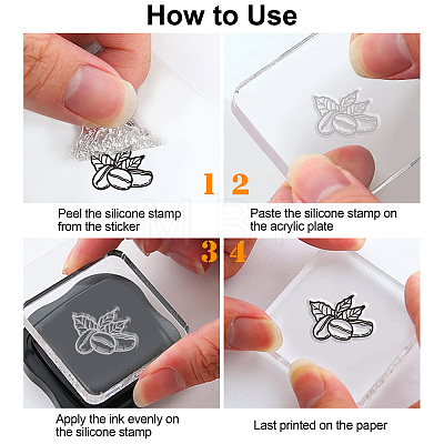 Custom PVC Plastic Clear Stamps DIY-WH0448-0132-1