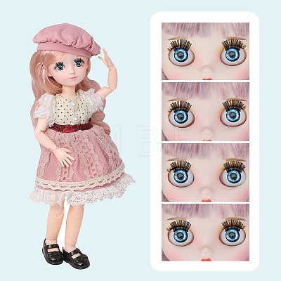  50 Pairs 4D ABS Doll Craft Cartoon Movable Eye DIY-NB0006-33-1
