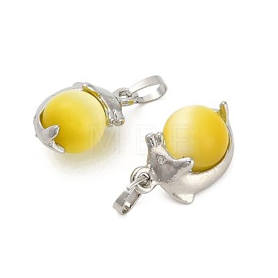 Cat Eye Ball Pendants CE-NH0001-01P-05-1