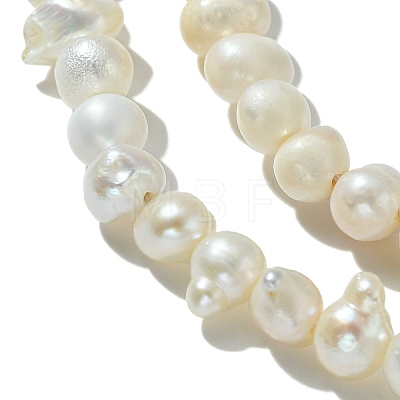 Natural Cultured Freshwater Pearl Beads Strands PEAR-N013-05H-1