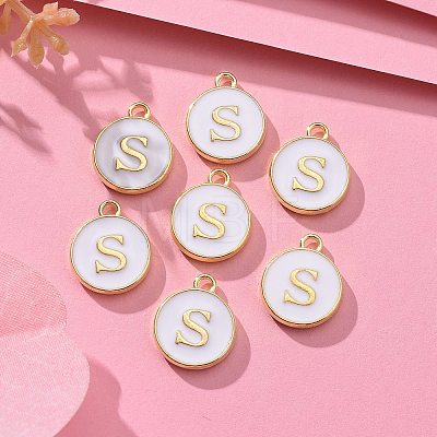 Golden Plated Alloy Charms ENAM-S118-01S-1